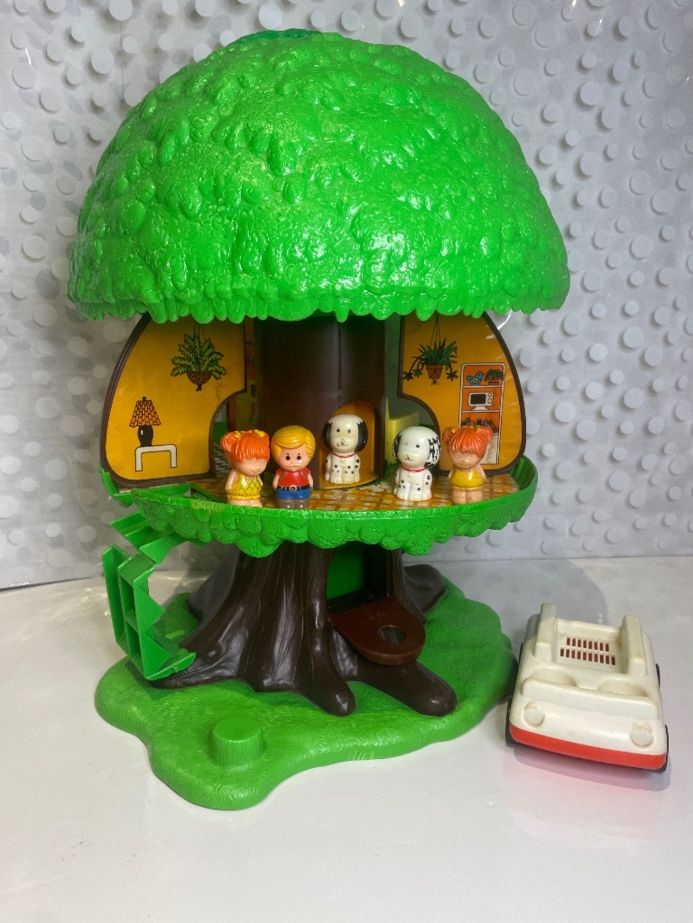 Vintage 1975 Kenner 🌳Family Tree House Tree Tots Playset